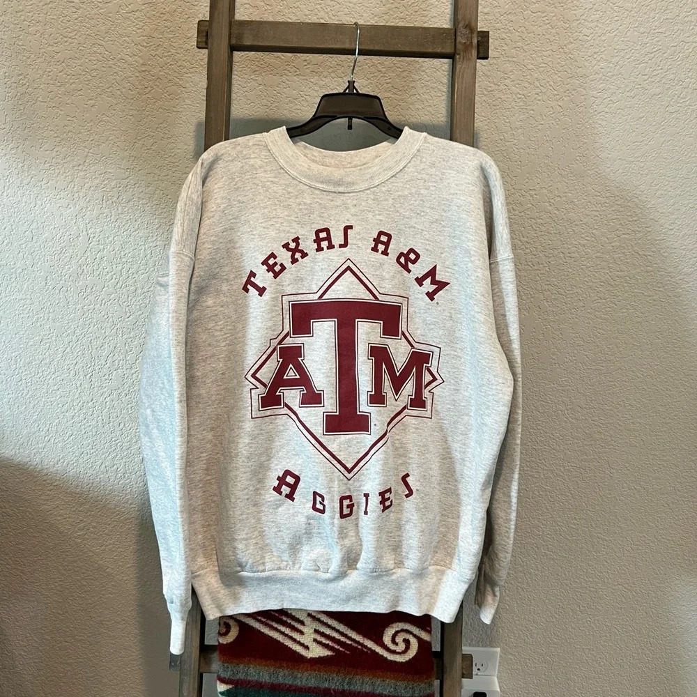 Vintage unisex Texas A&M University crew sweatshirt size Large